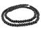 The Bead Chest Natural 8mm Wooden Beads in Black for Jewelry Making – Round Loose Wood Spacer Beads I Approximately 52 Beads